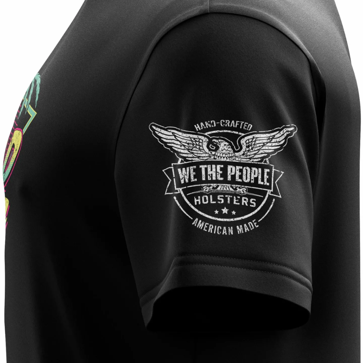 We The People Holsters Hot Dad Summer Short Sleeve Shirt Black Hot