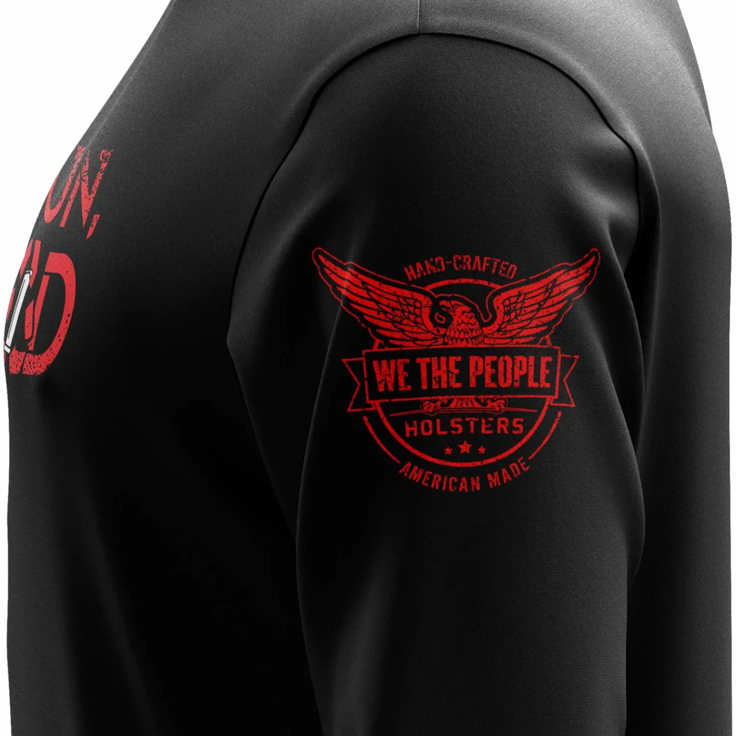 We The People Holsters I Don't Run Long Sleeve Shirt Black New