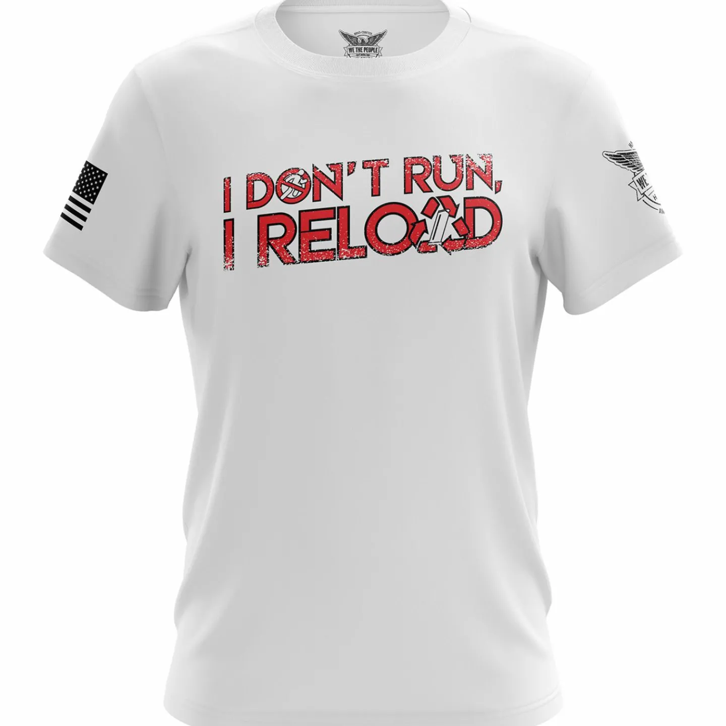 We The People Holsters I Don't Run Short Sleeve Shirt Sale