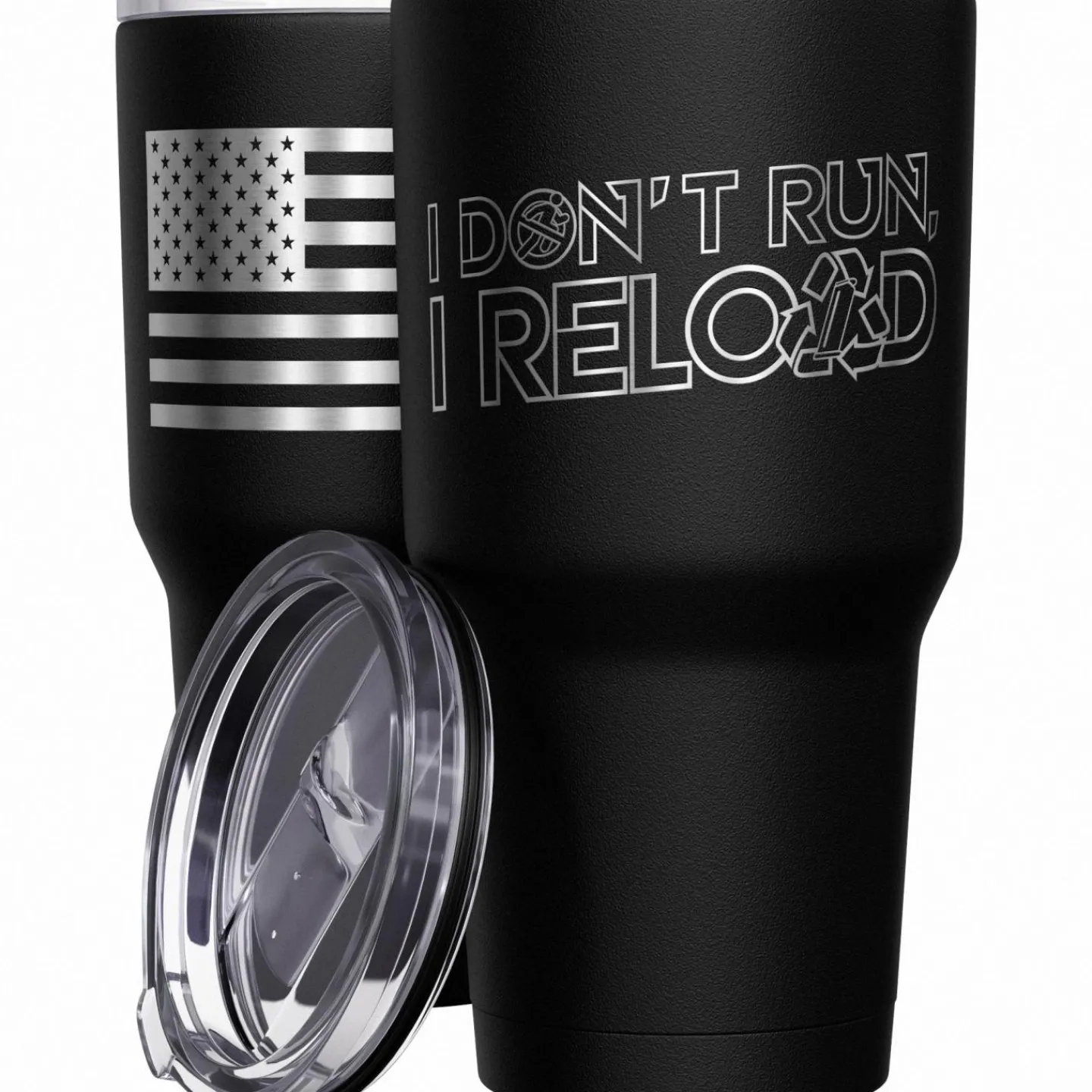 We The People Holsters I Don't Run Stainless Steel Tumbler Online