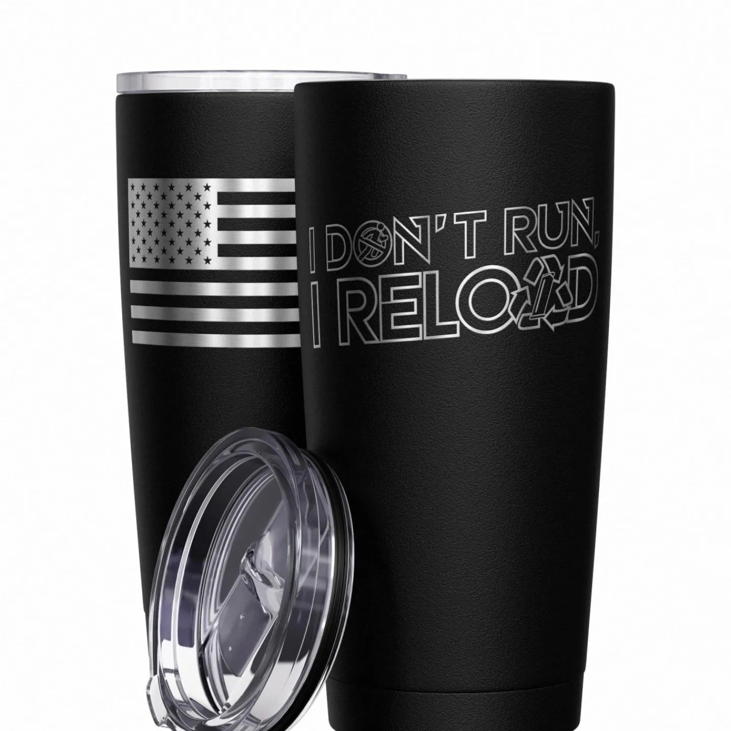We The People Holsters I Don't Run Stainless Steel Tumbler Online