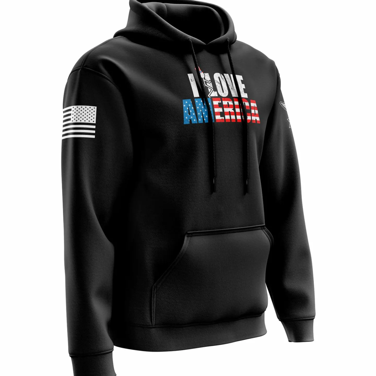 We The People Holsters I F'n Love America Hoodie Black Sale