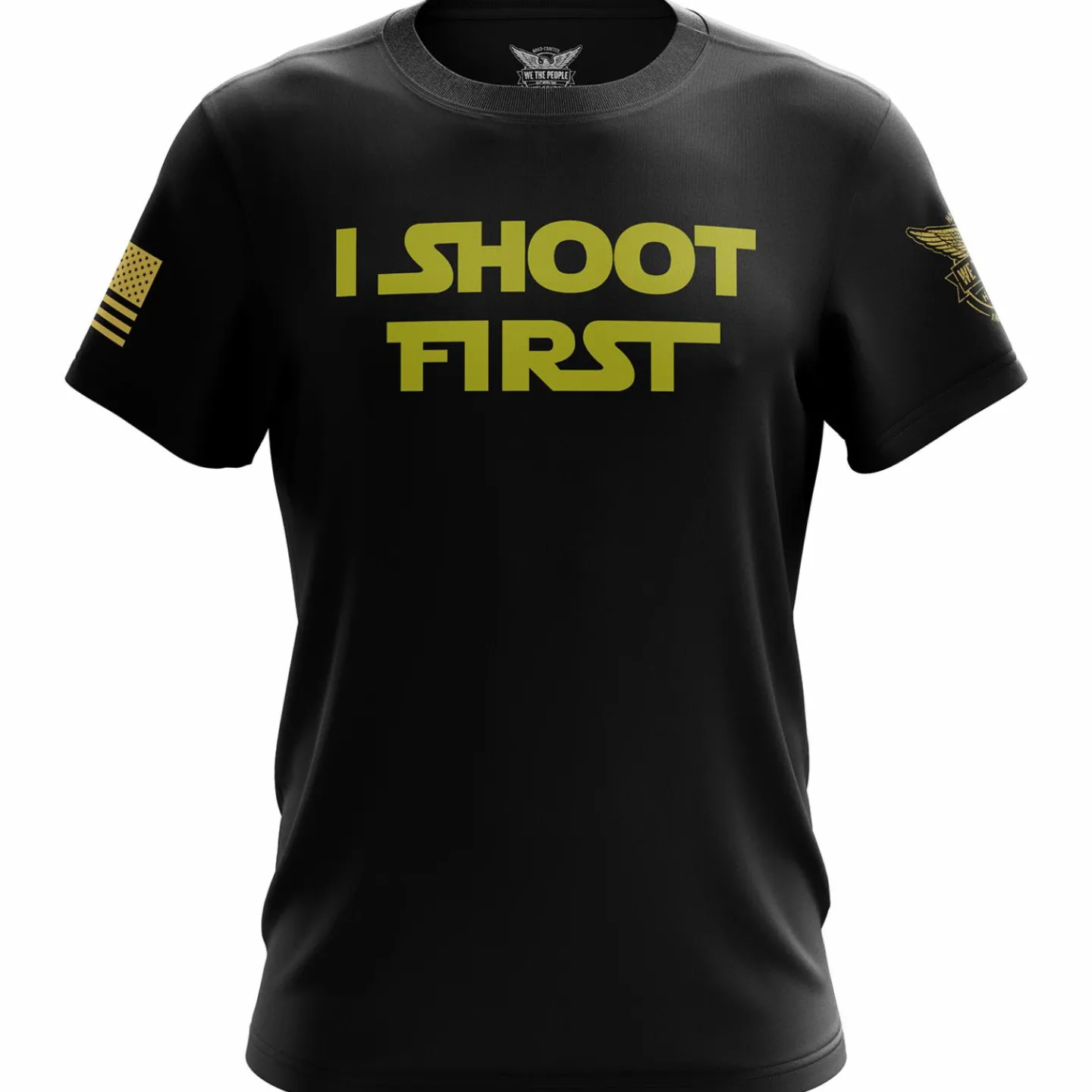 We The People Holsters I Shoot First Short Sleeve Shirt Black Best