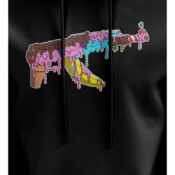 We The People Holsters Ice Cream AK Hoodie Black Clearance