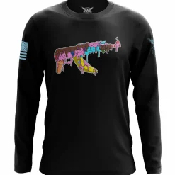 We The People Holsters Ice Cream AK Long Sleeve Shirt Black
