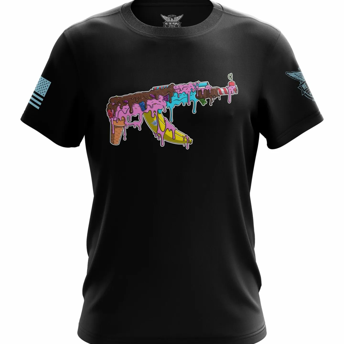 We The People Holsters Ice Cream AK Short Sleeve Shirt Discount