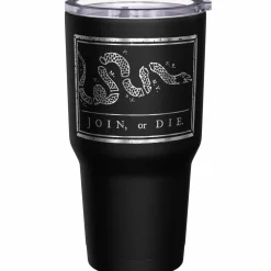 We The People Holsters Join or Die + American Flag Stainless Steel Tumbler New