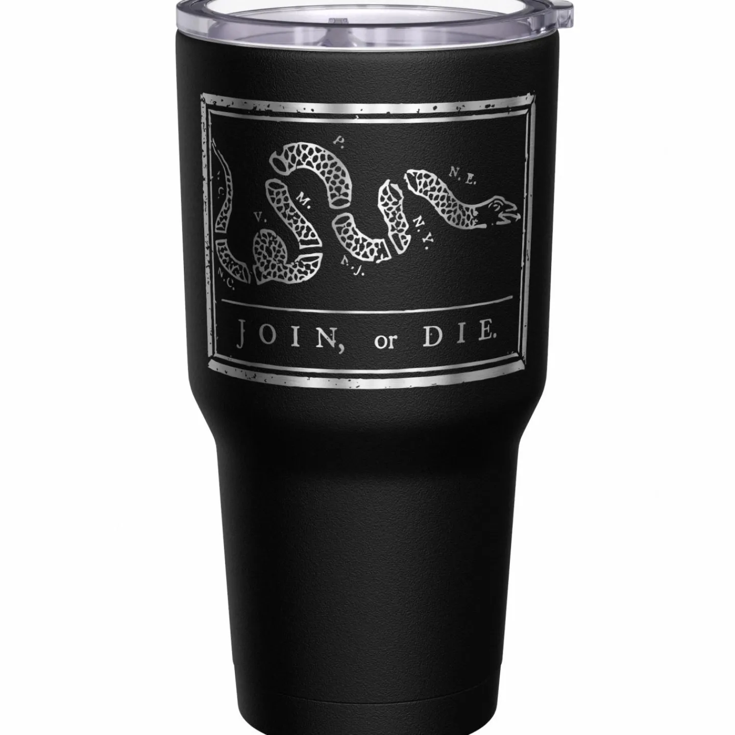 We The People Holsters Join or Die + American Flag Stainless Steel Tumbler New