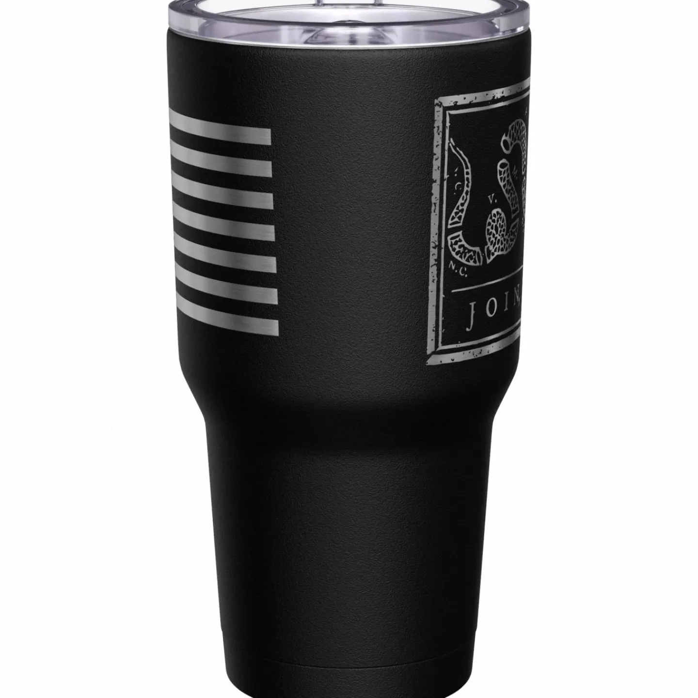We The People Holsters Join or Die + American Flag Stainless Steel Tumbler New