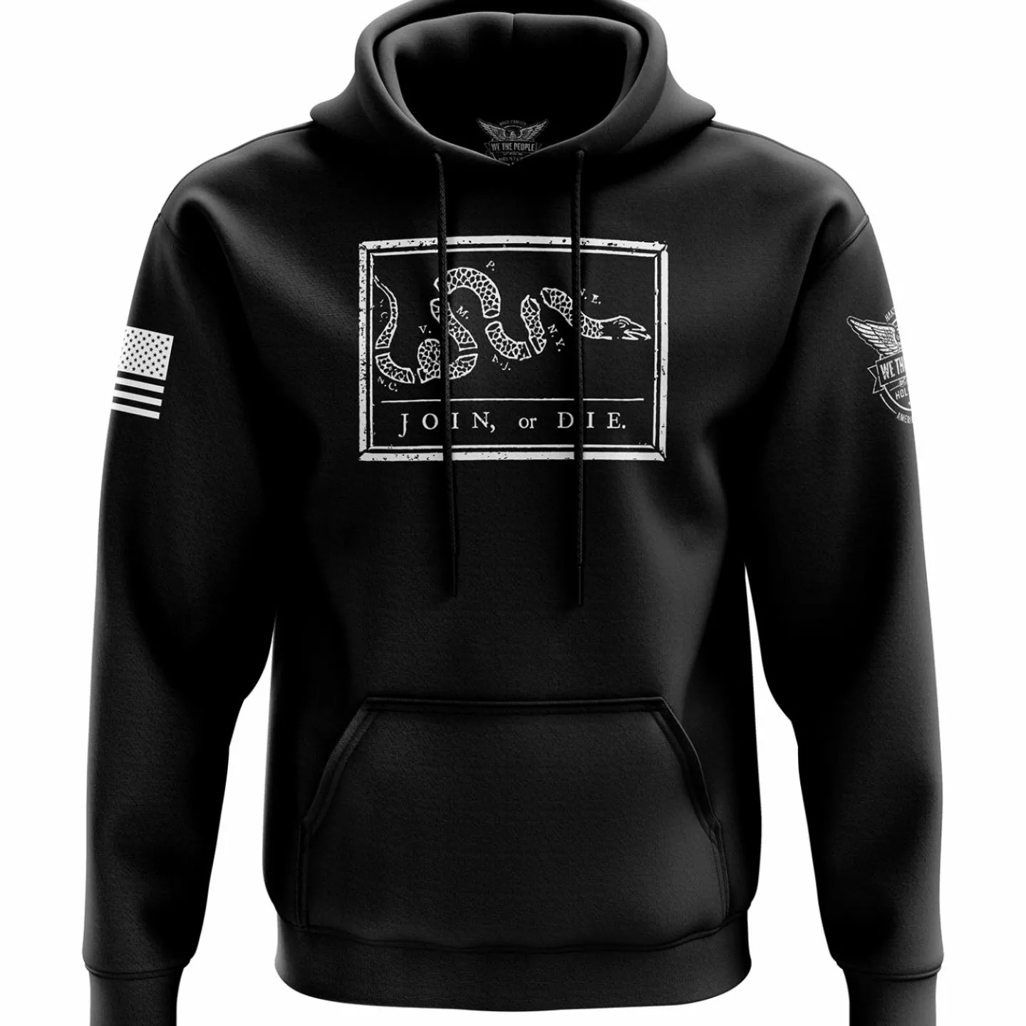We The People Holsters Join or Die Hoodie Black Hot