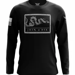 We The People Holsters Join or Die Long Sleeve Shirt Black Clearance