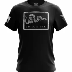 We The People Holsters Join or Die Short Sleeve Shirt Black