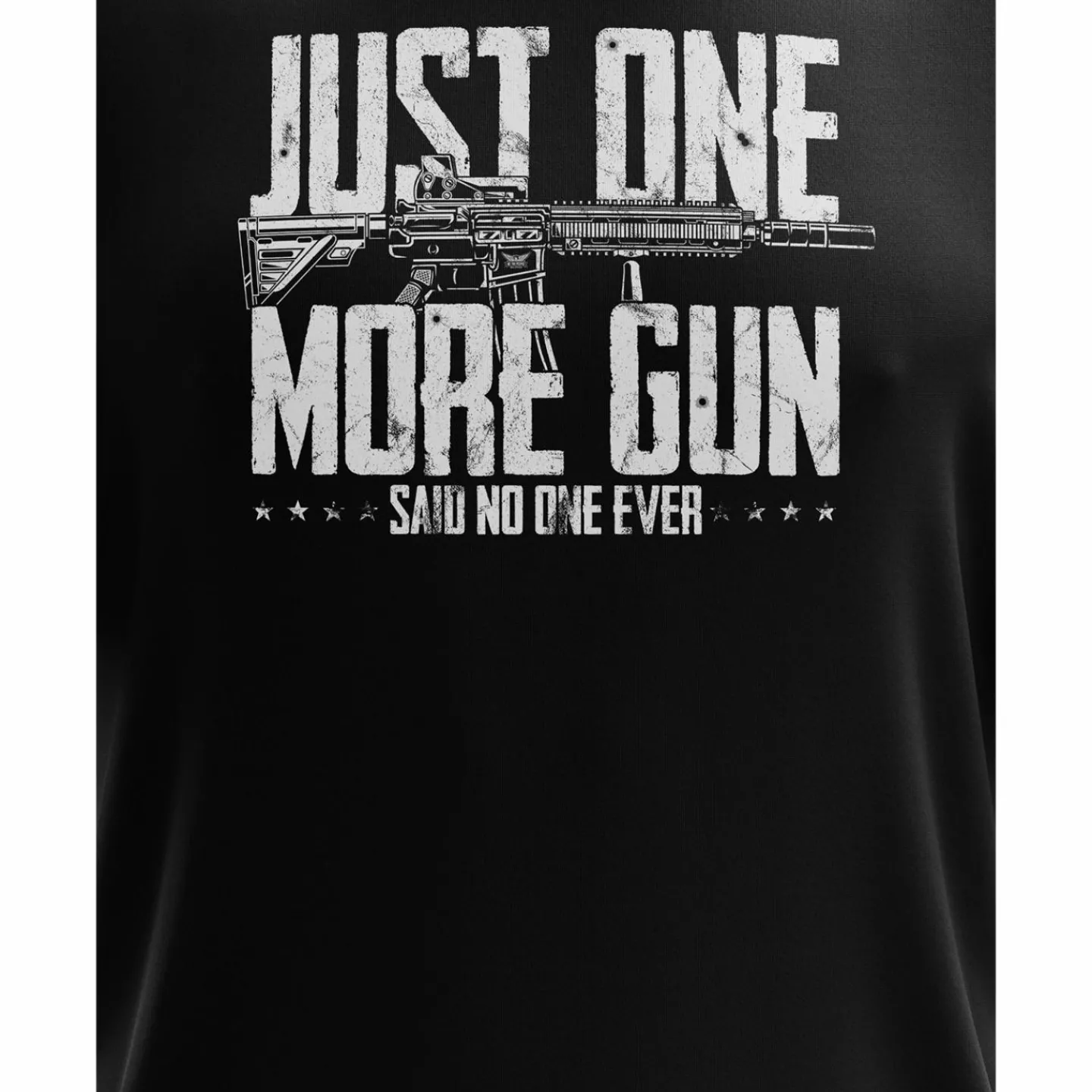 We The People Holsters Just One More Gun Short Sleeve Shirt Black New