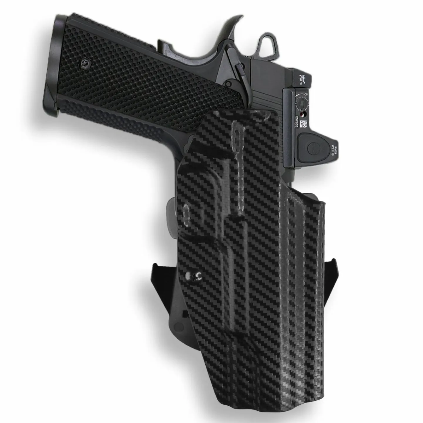 We The People Holsters Kimber 1911 5" 45ACP No Rail Only Red Dot Optic Cut OWB Holster Sale