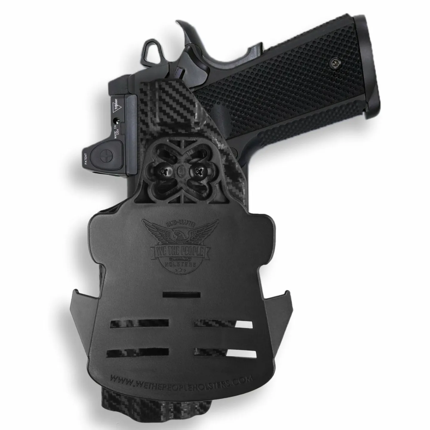 We The People Holsters Kimber 1911 5" 45ACP No Rail Only Red Dot Optic Cut OWB Holster Sale