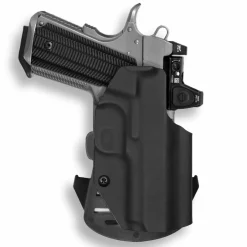 We The People Holsters Kimber 1911 3.25" 45ACP No Rail Only Red Dot Optic Cut OWB Holster Hot