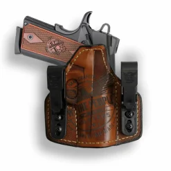 We The People Holsters Kimber 1911 3.25" No Rail Only Independence Leather IWB Holster Best