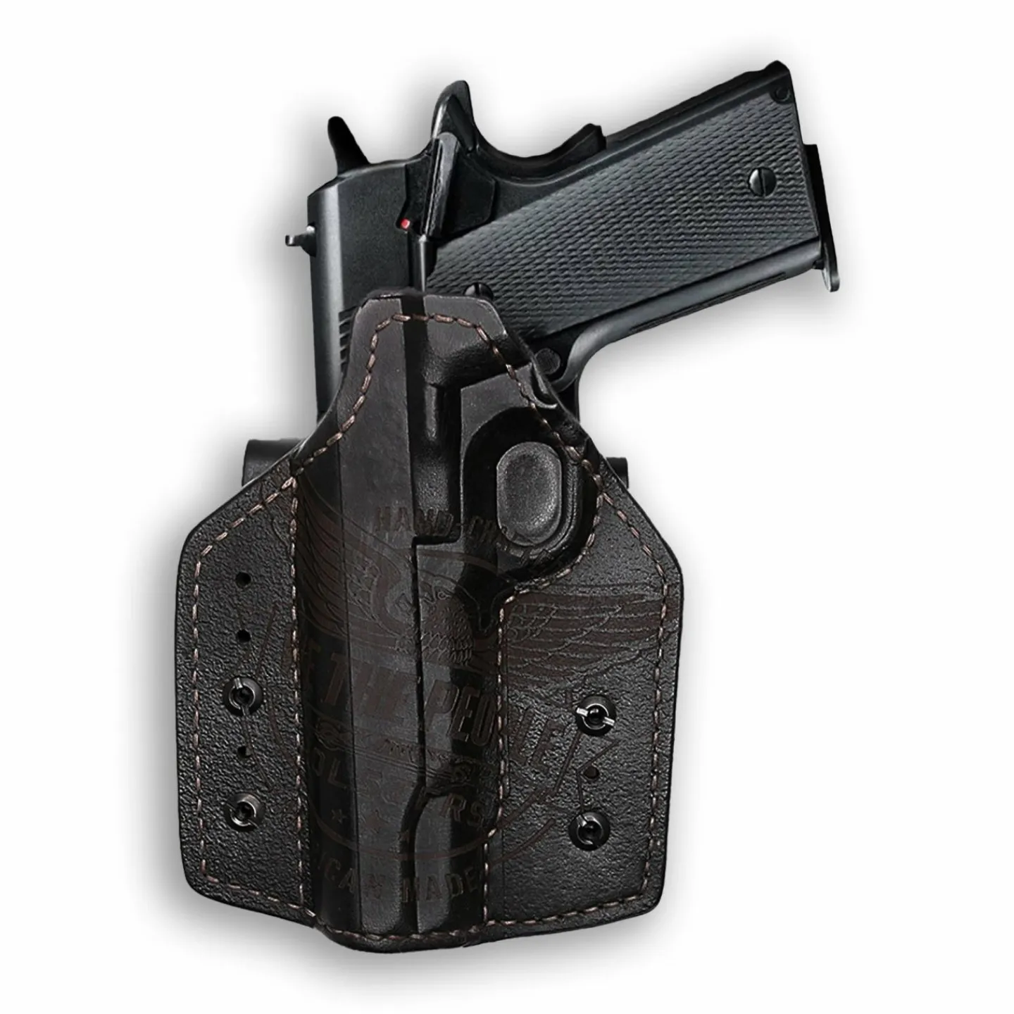 We The People Holsters Kimber 1911 5" No Rail Only Independence Leather IWB Holster Hot