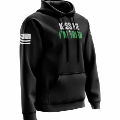 We The People Holsters Kiss me, I'm F'n Irish Hoodie Black New