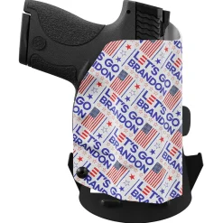 We The People Holsters Let's Go Brandon Custom Printed Holster - OWB Kydex Holster Clearance