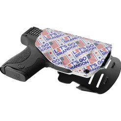 We The People Holsters Let's Go Brandon Custom Printed Holster - OWB Kydex Holster Clearance