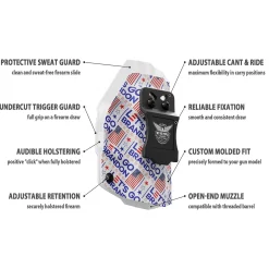 We The People Holsters Let's Go Brandon Custom Printed Holster - IWB Kydex Holster
