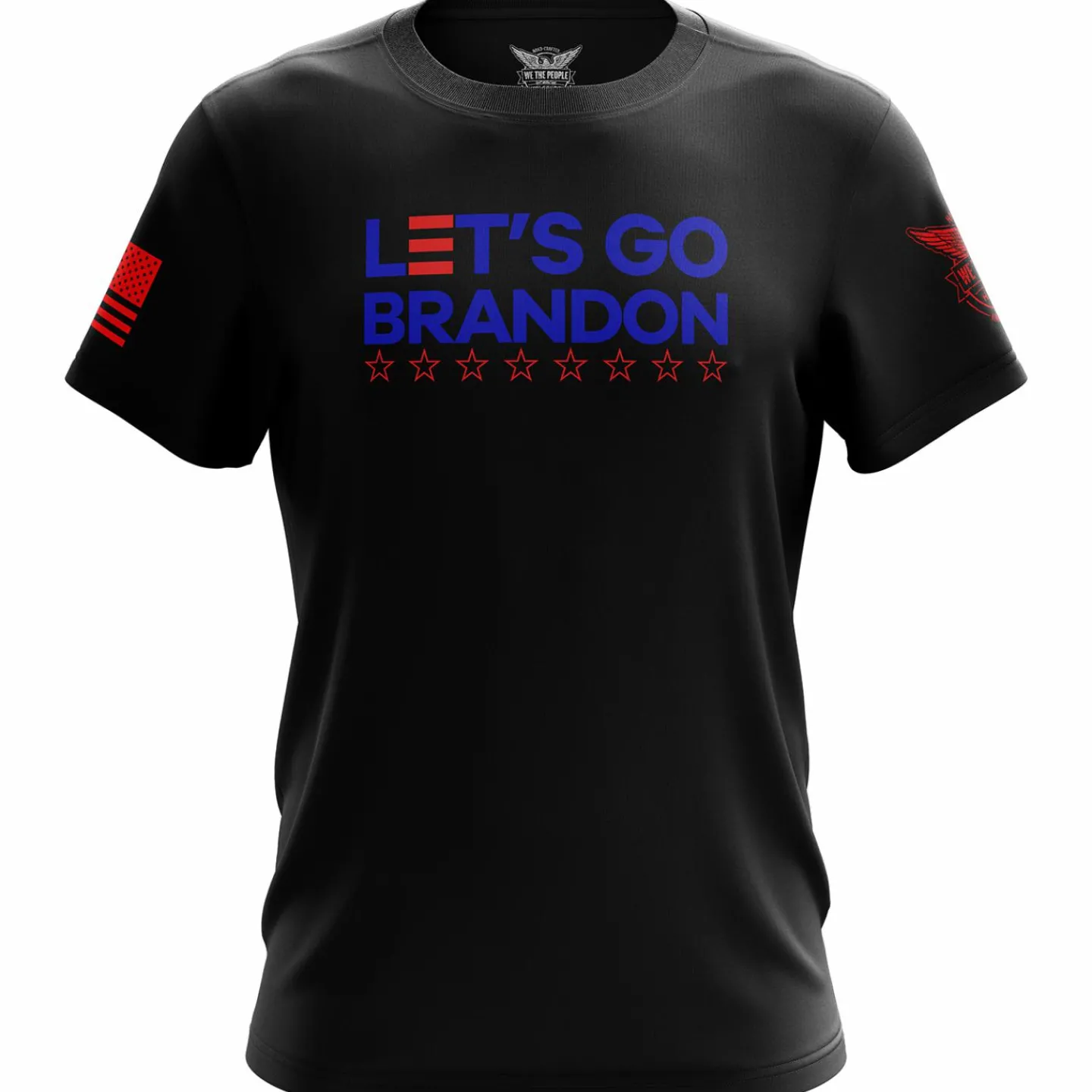 We The People Holsters Let's Go Brandon Short Sleeve Shirt New