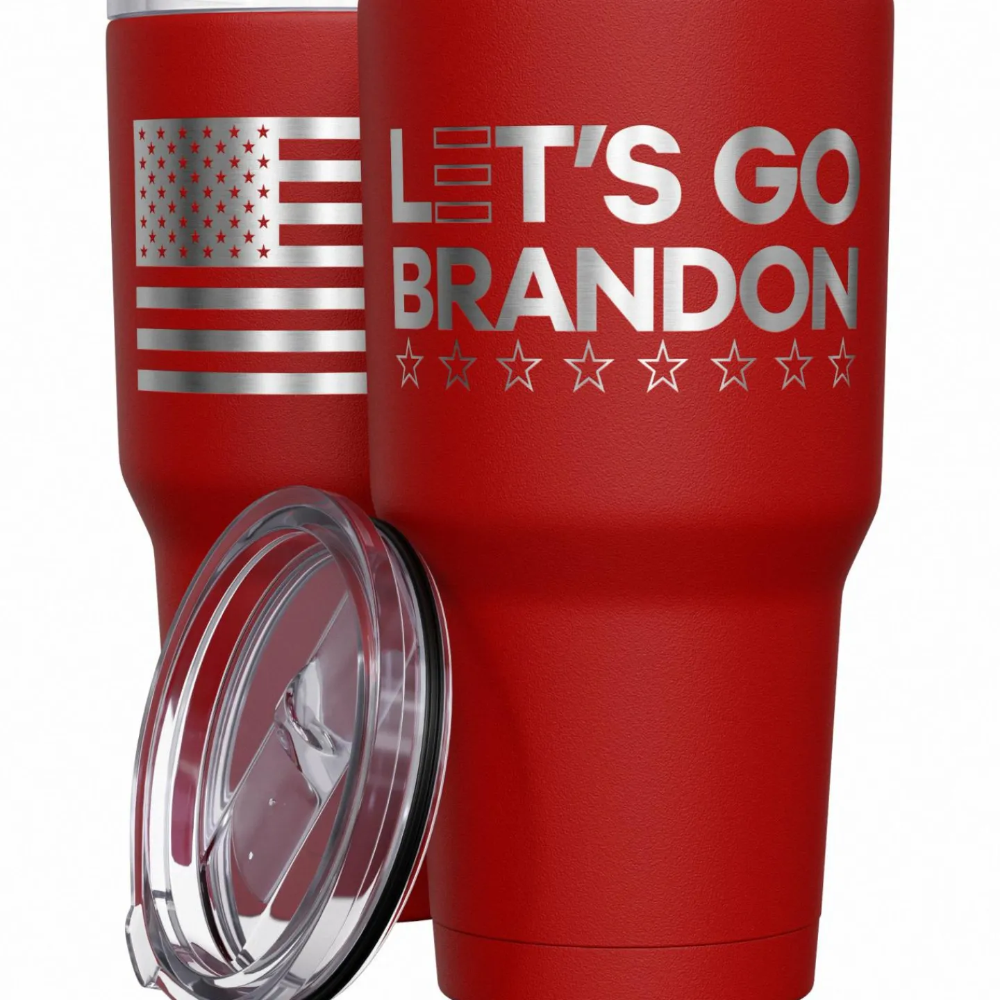 We The People Holsters Let's Go Brandon Stainless Steel Tumbler New