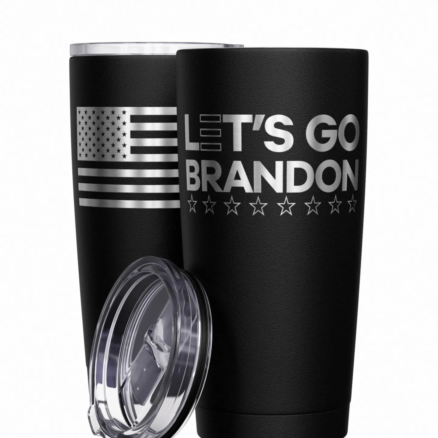 We The People Holsters Let's Go Brandon Stainless Steel Tumbler New