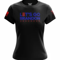 We The People Holsters Let's Go Brandon Women's Short Sleeve Shirt Clearance