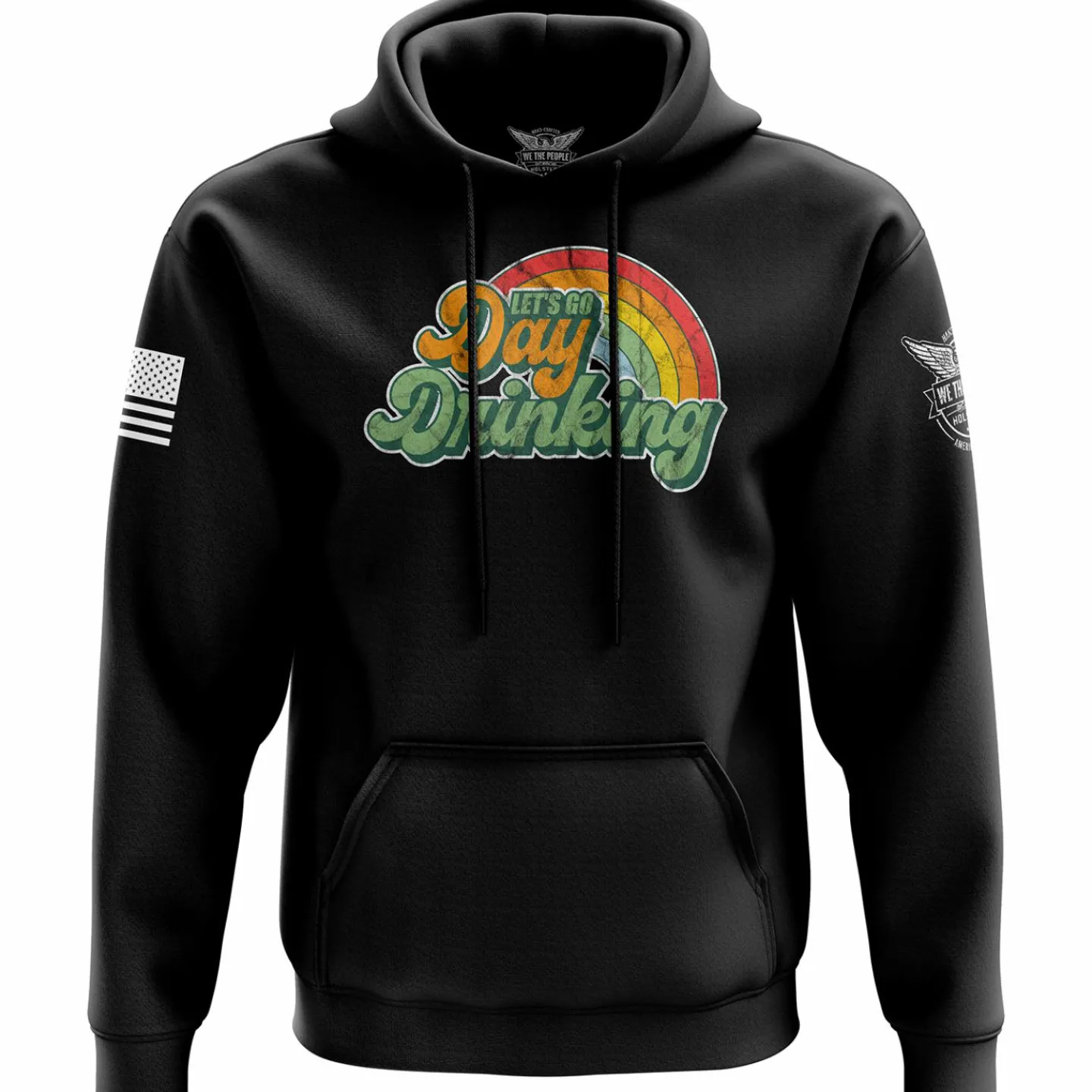 We The People Holsters Let's Go Day Drinking Hoodie Black Outlet