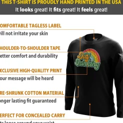 We The People Holsters Let's Go Day Drinking Long Sleeve Shirt Black Discount
