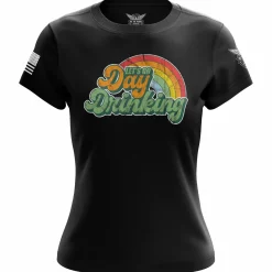We The People Holsters Let's Go Day Drinking Women's Short Sleeve Shirt Black Best