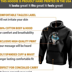 We The People Holsters Liber-tea Hoodie Black Hot