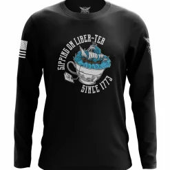 We The People Holsters Liber-tea Long Sleeve Shirt Black Hot