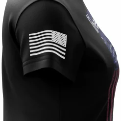 We The People Holsters Liberty Flag Women's Short Sleeve Shirt Black Outlet