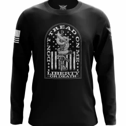 We The People Holsters Liberty or Death Long Sleeve Shirt Black