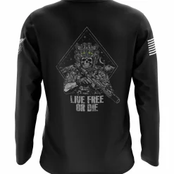 We The People Holsters Live Free or Die Long Sleeve Shirt Black Discount