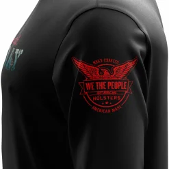 We The People Holsters Living My Best Range Day Long Sleeve Shirt Black Outlet