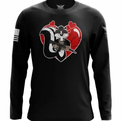 We The People Holsters Love Le Pew Long Sleeve Shirt Black Hot