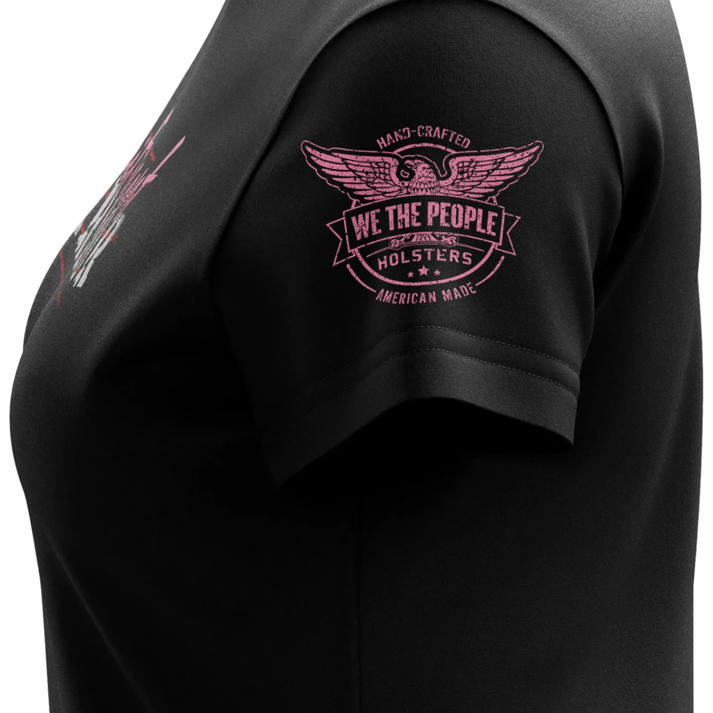 We The People Holsters Magnificent Warrior Women's Short Sleeve Shirt Black