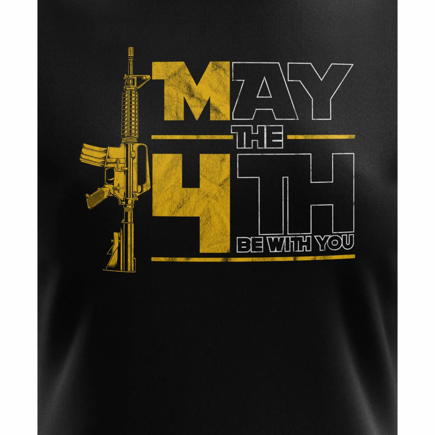We The People Holsters May the 4th Women's Short Sleeve Shirt Black Clearance