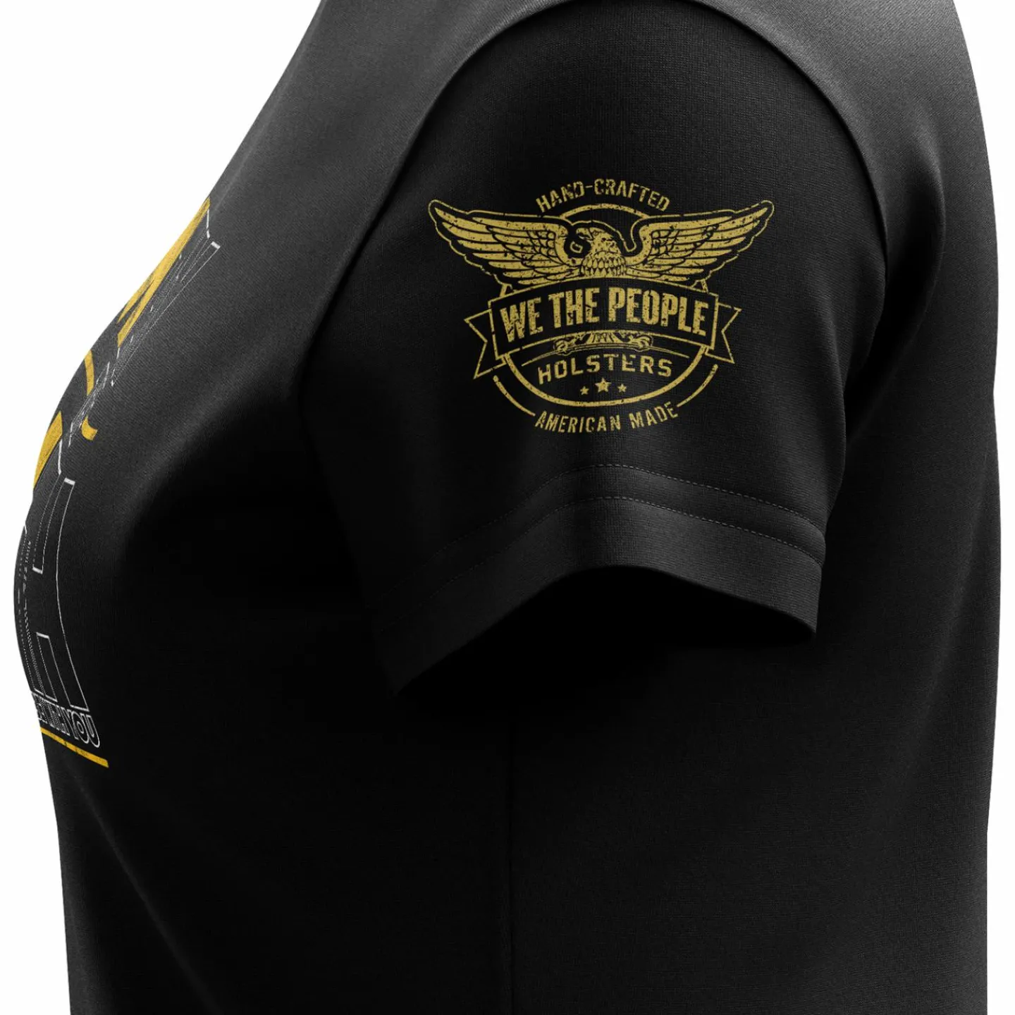 We The People Holsters May the 4th Women's Short Sleeve Shirt Black Clearance