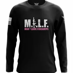 We The People Holsters M.I.L.F. V2 Long Sleeve Shirt Black