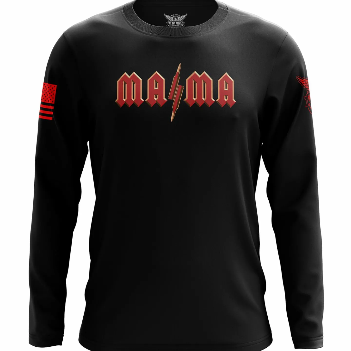 We The People Holsters Moms Rock Long Sleeve Shirt Black Hot