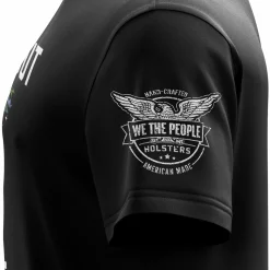 We The People Holsters Moon's Out Goons Out Short Sleeve Shirt Black Hot