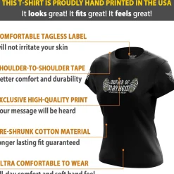 We The People Holsters Mother of Mayhem Women's Short Sleeve Shirt Black Sale