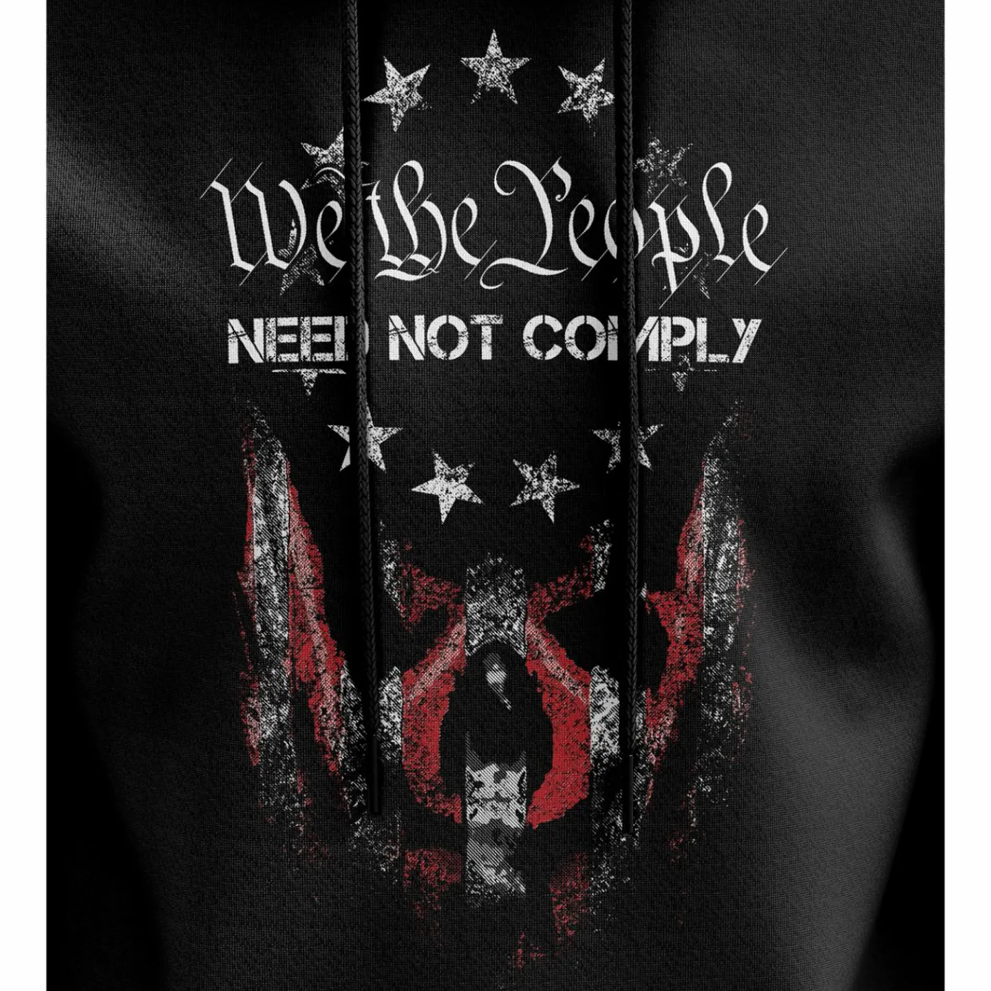 We The People Holsters Need Not Comply Hoodie Black Outlet