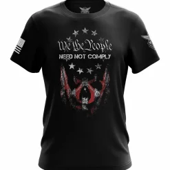 We The People Holsters Need Not Comply Short Sleeve Shirt Black Clearance