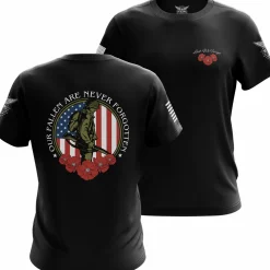We The People Holsters Never Forgotten Short Sleeve Shirt Black